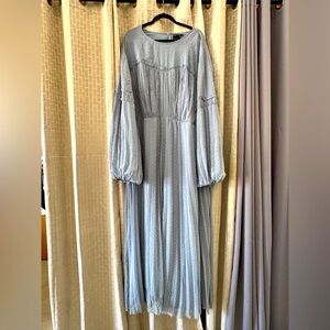 ASOS SIZE 26  Powder Blue Maxi